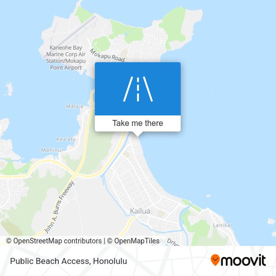 Mapa de Public Beach Access