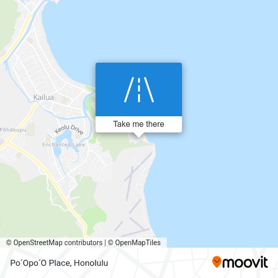 Mapa de PoʻOpoʻO Place