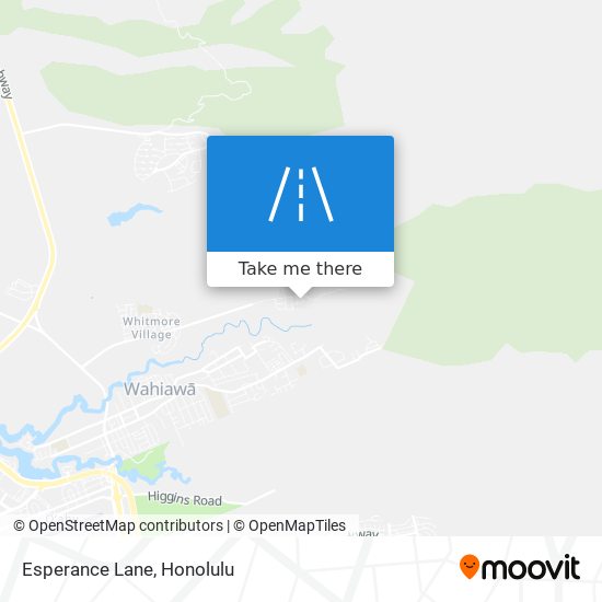 Mapa de Esperance Lane