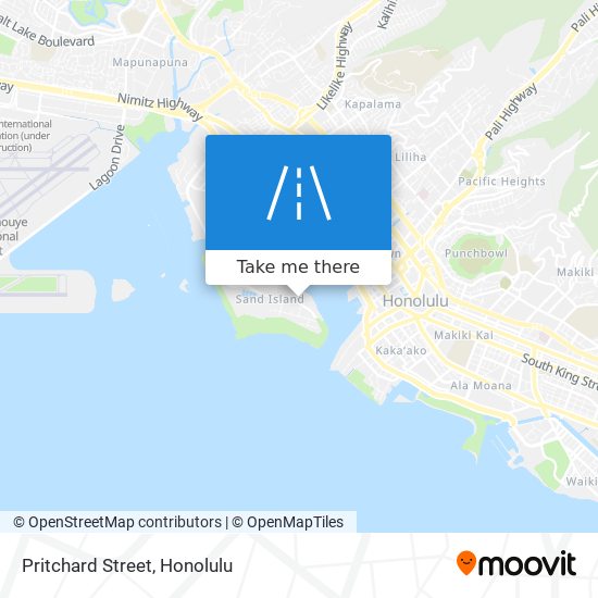 Mapa de Pritchard Street
