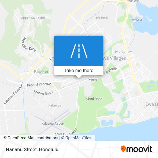 Mapa de Nanahu Street