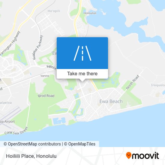 Hoiliili Place map