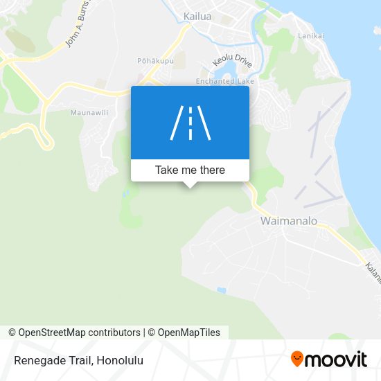 Mapa de Renegade Trail