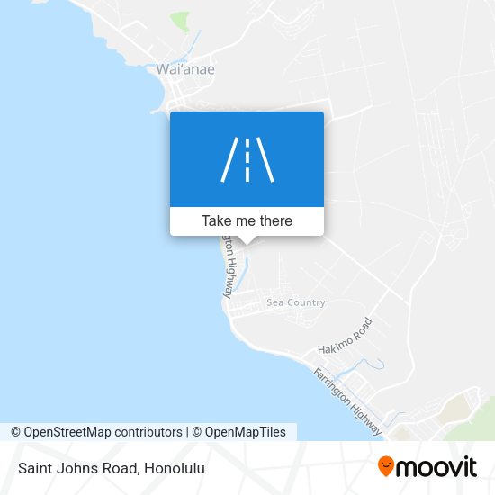 Mapa de Saint Johns Road