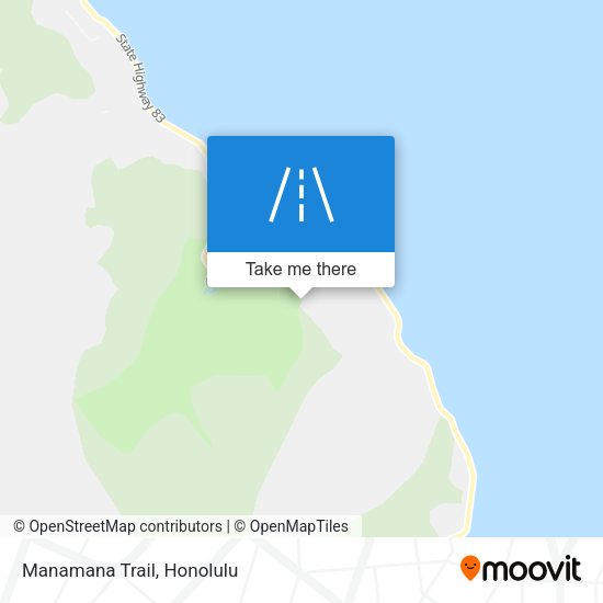 Manamana Trail map