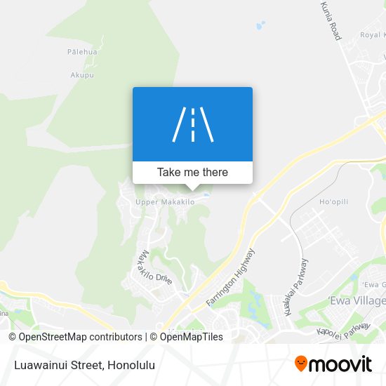 Luawainui Street map