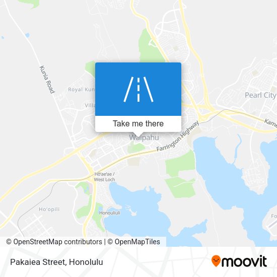 Mapa de Pakaiea Street