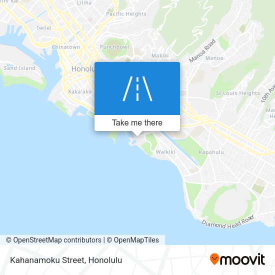 Kahanamoku Street map