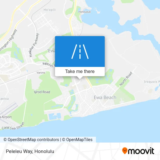 Peleleu Way map