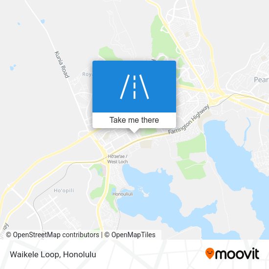 Mapa de Waikele Loop