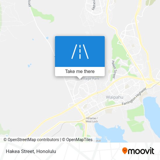 Mapa de Hakea Street