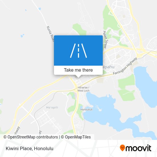 Kiwini Place map