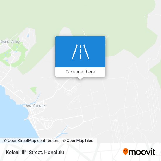 Mapa de Koleali'Ili'I Street