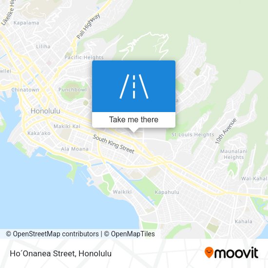 HoʻOnanea Street map