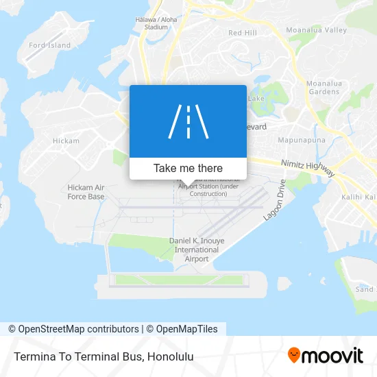 Termina To Terminal Bus map