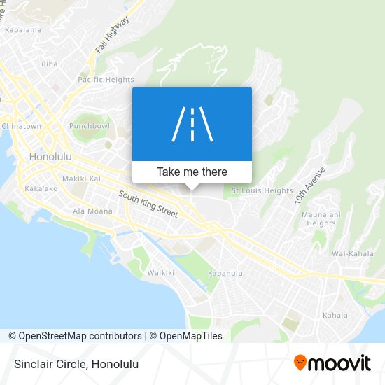 Mapa de Sinclair Circle
