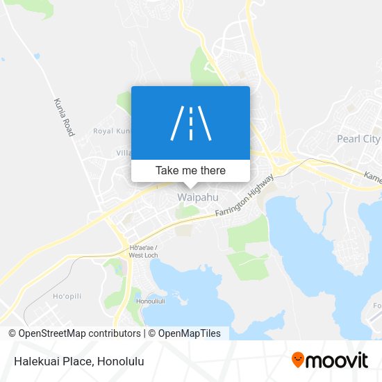 Mapa de Halekuai Place