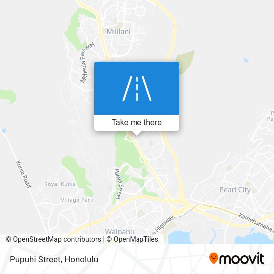 Mapa de Pupuhi Street