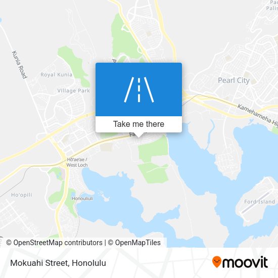 Mapa de Mokuahi Street