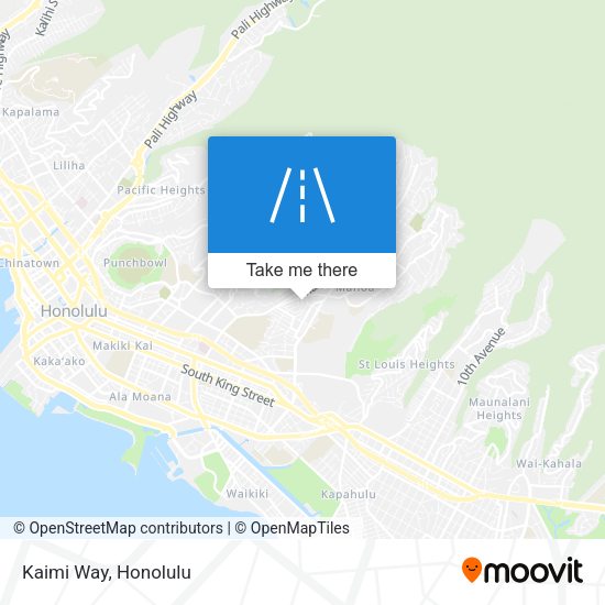 Mapa de Kaimi Way