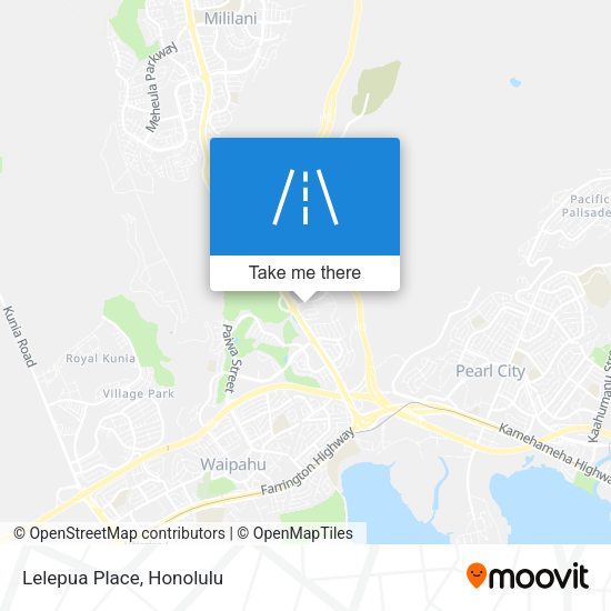 Mapa de Lelepua Place