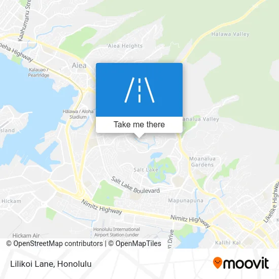 Lilikoi Lane map