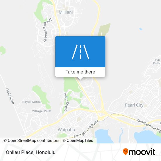 Mapa de Ohilau Place