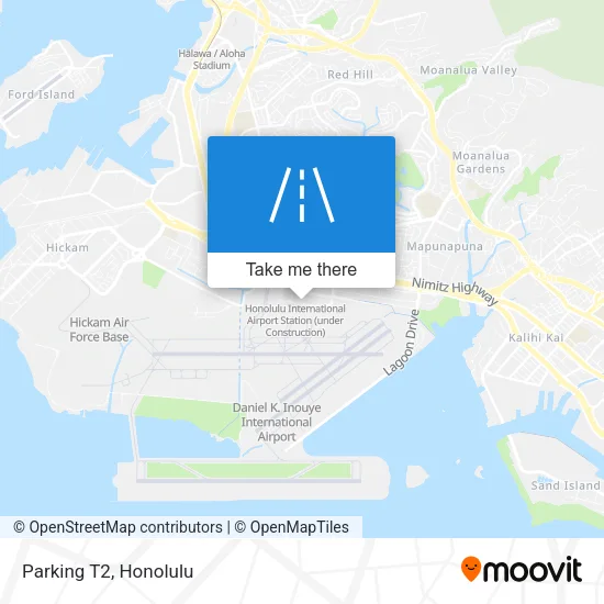 Parking T2 map