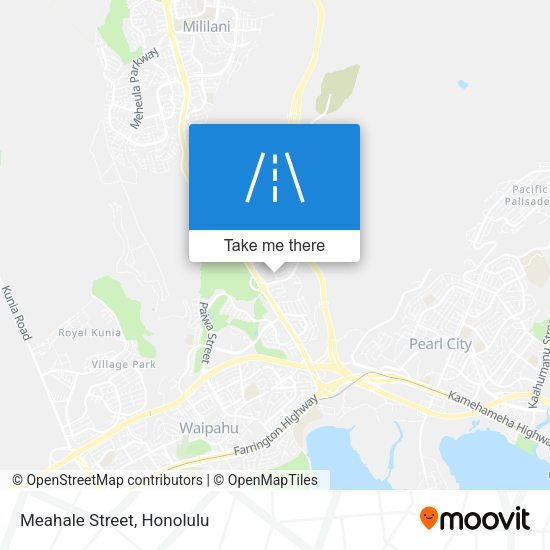 Mapa de Meahale Street