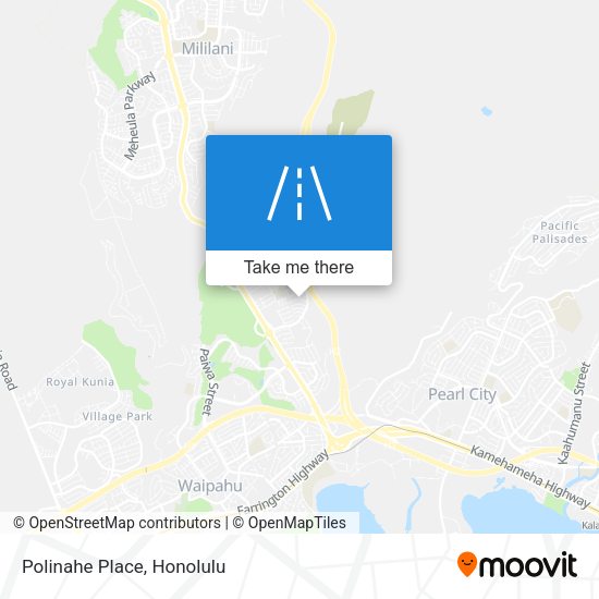 Polinahe Place map