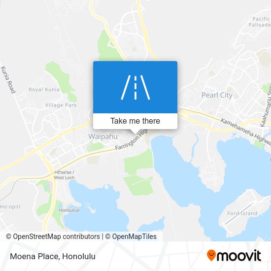 Mapa de Moena Place