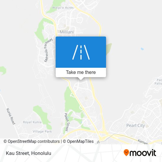 Mapa de Kau Street