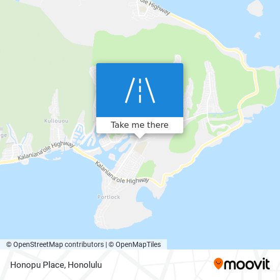 Mapa de Honopu Place