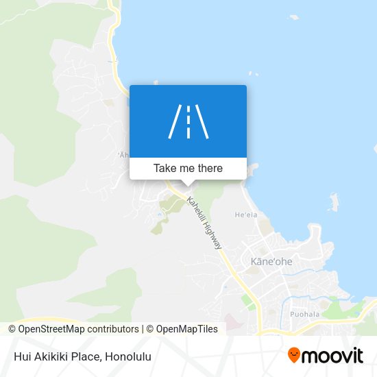 Mapa de Hui Akikiki Place