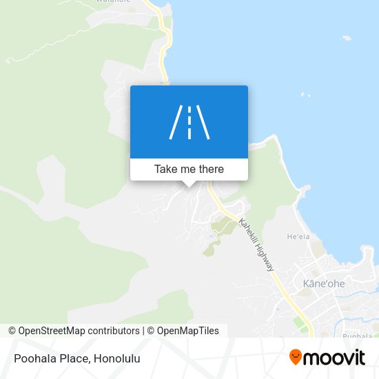 Mapa de Poohala Place