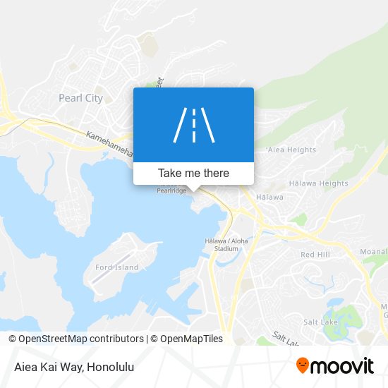 Aiea Kai Way map