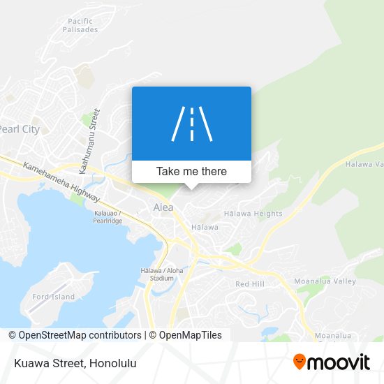 Mapa de Kuawa Street
