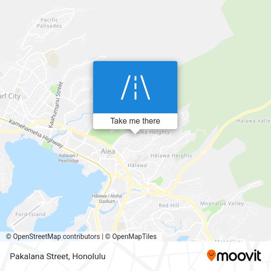 Pakalana Street map