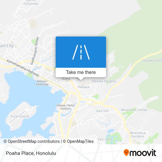 Mapa de Poaha Place