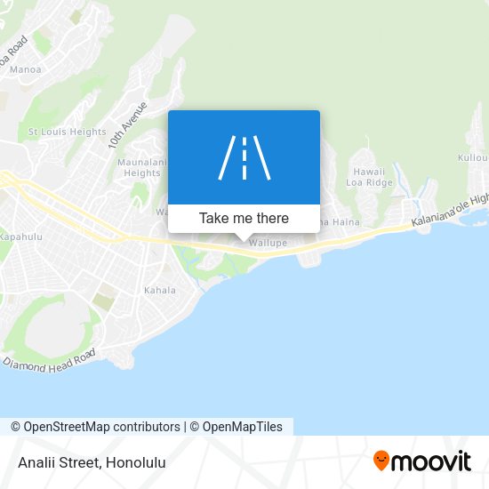 Mapa de Analii Street