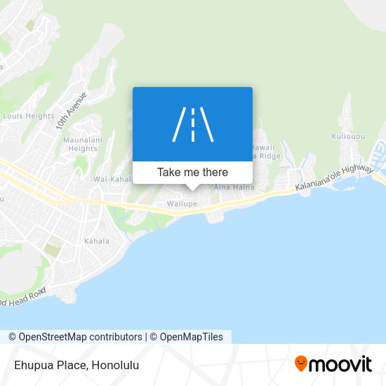 Mapa de Ehupua Place