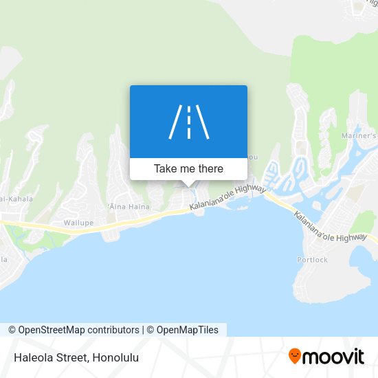 Haleola Street map