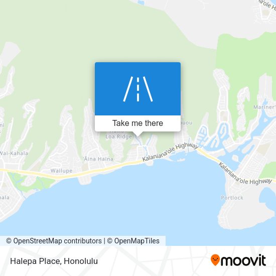 Mapa de Halepa Place