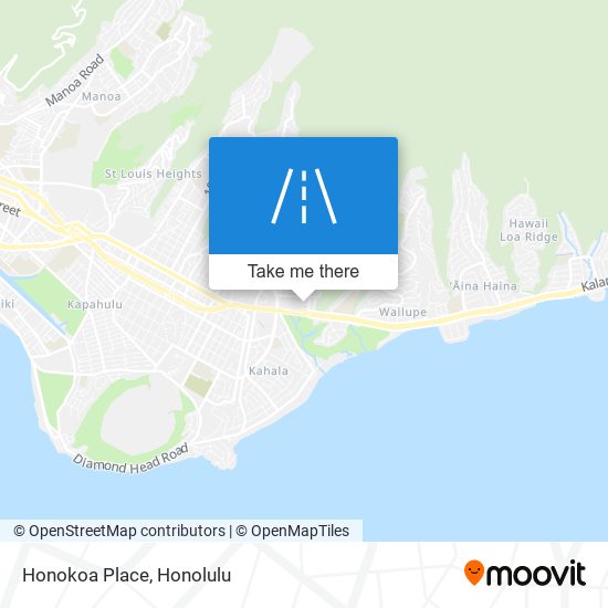 Mapa de Honokoa Place