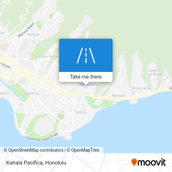 Mapa de Kahala Pacifica