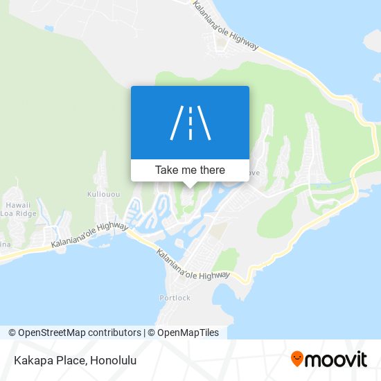 Kakapa Place map