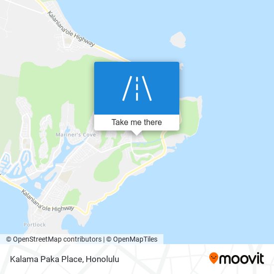 Kalama Paka Place map