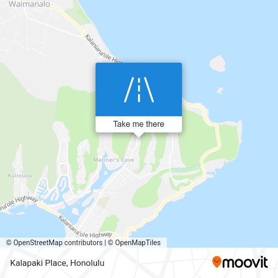 Mapa de Kalapaki Place