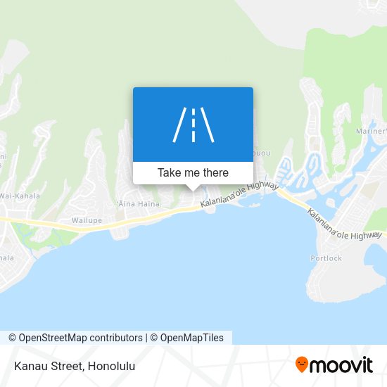 Mapa de Kanau Street