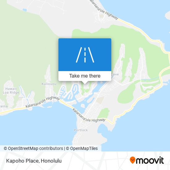 Mapa de Kapoho Place